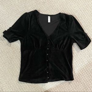 Button up corduroy shirt